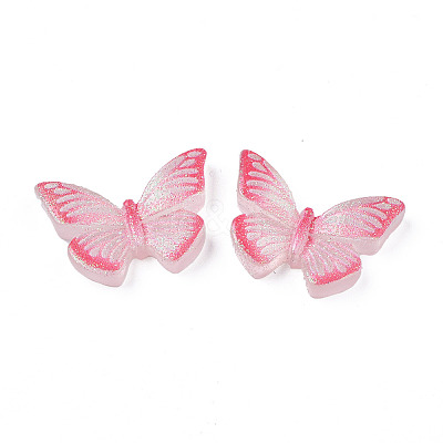 Translucent Printed Resin Cabochons CRES-N021-107D-1
