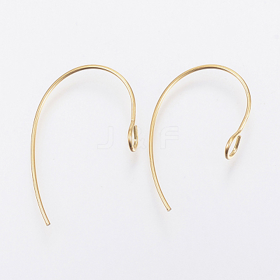 Ion Plating(IP) 304 Stainless Steel Earring Hooks STAS-F148-05G-1