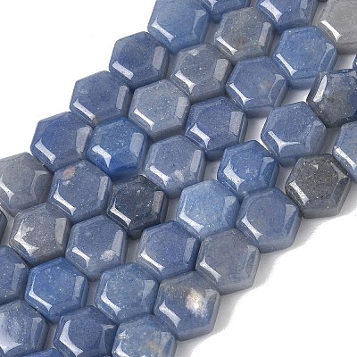 Natural Blue Aventurine(Dyed & Heated) Beads Strands G-G463-A03-10x11mm-1