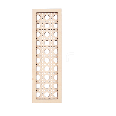 Hollow Wooden 3D Letter Wall Stickers HJEW-WH0043-57I-1