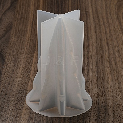 Christmas Tree Candles Silicone Molds SIL-B074-02B-1