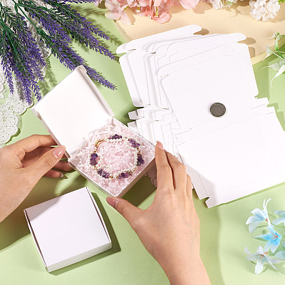25Pcs Folding Paper Mailer Boxes CON-TA0001-45-1