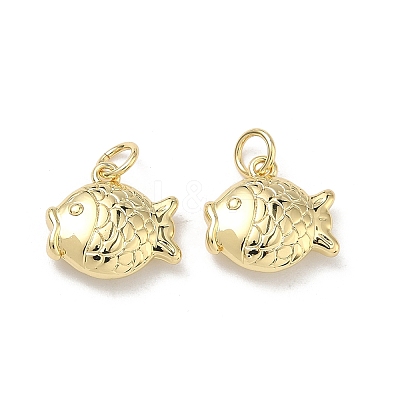 Brass Pendants KK-C252-01B-G-1