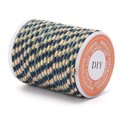 4-Ply Polycotton Cord with Metallic Thread X1-OCOR-Z003-D27-1