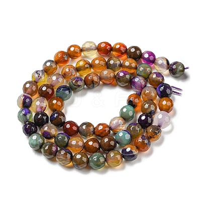 Natural Agate Beads Strands X-G-C082-A01-03-1