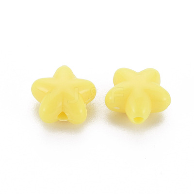 Opaque Acrylic Beads MACR-S373-26-A07-1
