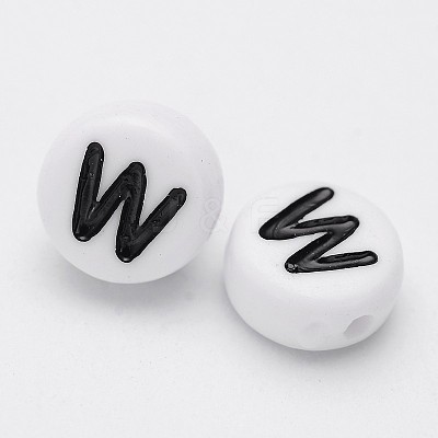 Acrylic Beads Y-PL37C9070-W-1