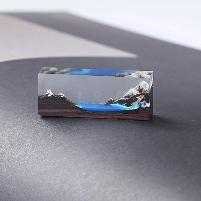 Unfinished Sandalwood Mountain DIY-E032-01D-1
