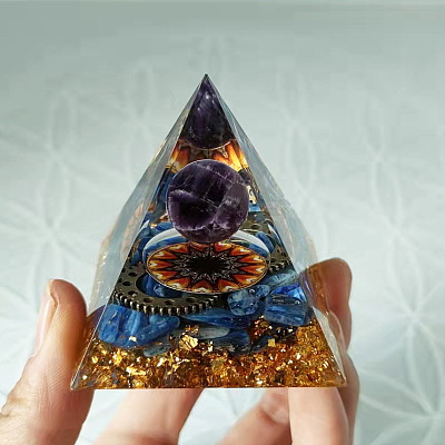 Orgonite Pyramid Resin Energy Generators PW-WG96645-01-1