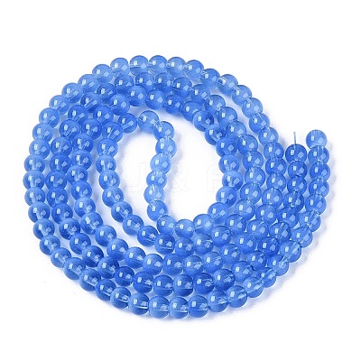 Acrylic Imitation Cat Eye Beads Strands OACR-Q197-01A-04-1