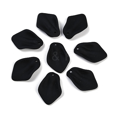 Spray Painted Acrylic Pendants FIND-PW0024-15F-1-1