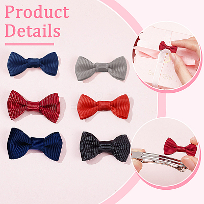 120Pcs 6 Colors Handmade Woven Costume Accessories WOVE-PH0001-18A-1