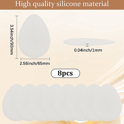 8Pcs Shoe Sole Repair AJEW-SP0002-47B-03-1