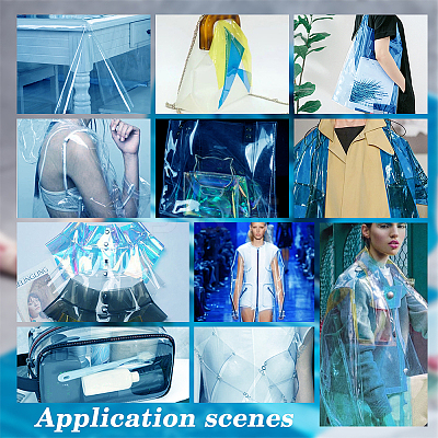 Transparent TPU Soft Waterproof Fabric DIY-WH0308-254A-05-1
