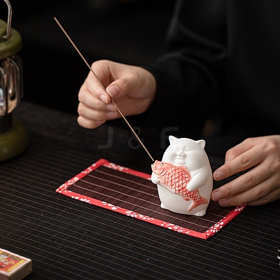 Cat & Fish Incense Burners PW-WG051BB-01-1
