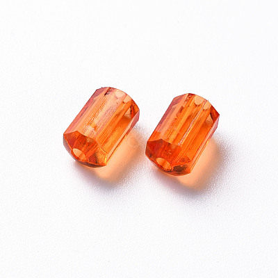 Transparent Acrylic Beads TACR-S154-27B-84-1