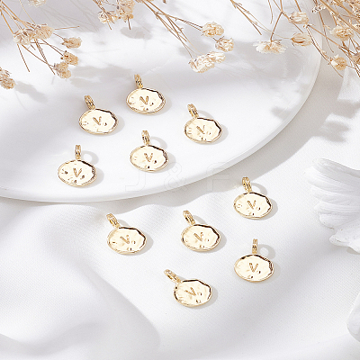 10Pcs Alloy Pendants FIND-LP0003-36V-1