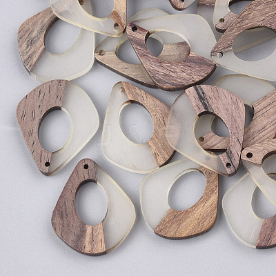 Resin & Wood Pendants RESI-S358-06-M-1