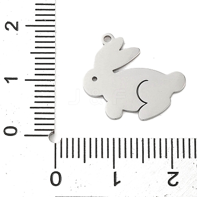Non-Tarnish 5Pcs 201 Stainless Steel Pendants STAS-B064-08P-1