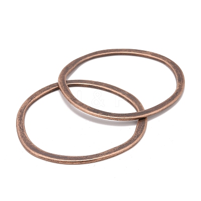 Tibetan Style Alloy Linking Rings EA13479Y-R-1