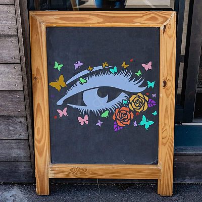 Plastic Reusable Drawing Painting Stencils Templates DIY-WH0202-267-1