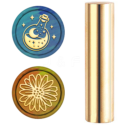 Brass Stamp Head DIY-WH0308-06O-1