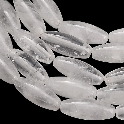 Natural Quartz Crystal Beads Strands GG-CBA792A-B01-6x16mm-1