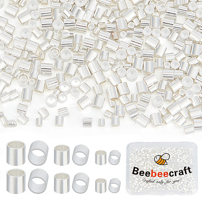 600Pcs 3 Styles Brass Spacer Beads KK-BBC0011-70S-1