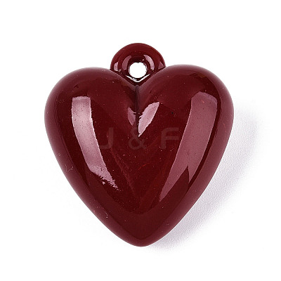 Opaque Acrylic Pendants SACR-T017-44H-1