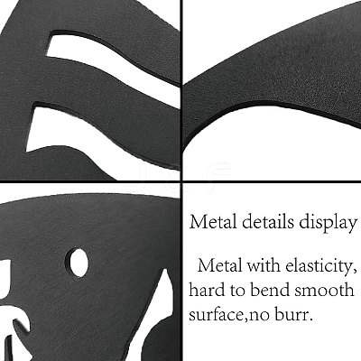 Iron Wall Signs AJEW-WH0286-243-1