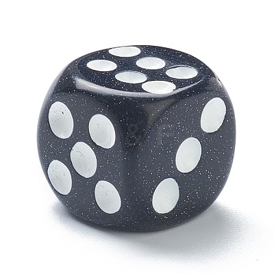 Synthetic Blue Goldstone Cabochons G-M378-02J-1