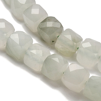 Natural Tianshan Cui Quartzite Beads Strands G-H078-C12-01-1