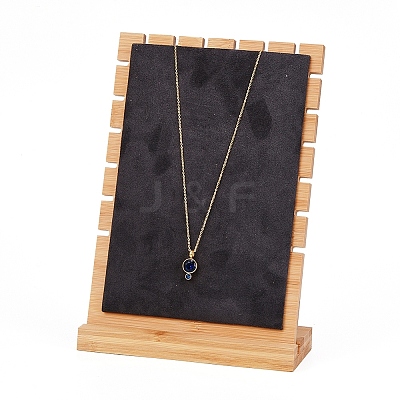 Bamboo Necklace Display Stand NDIS-E022-03A-1