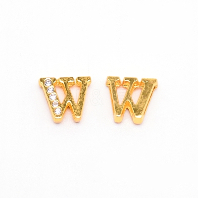 Alloy Slide Charms PALLOY-TAC0012-21W-1
