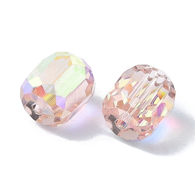 AB Color Plated Glass Beads GLAA-F108-12B-14-1
