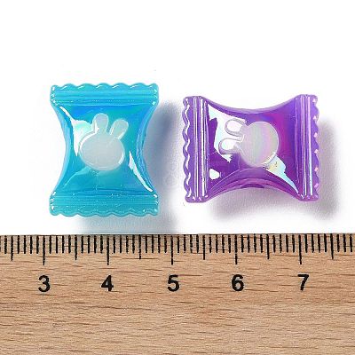 AB Color Plated Acrylic Beads SACR-I005-11-1