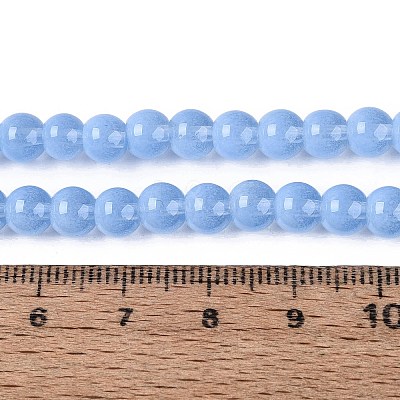 Acrylic Imitation Cat Eye Beads Strands OACR-Q197-01A-05-1