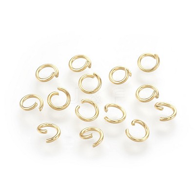 304 Stainless Steel Open Jump Rings STAS-P221-21C-G-1