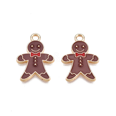 Alloy Enamel Pendants ENAM-T009-42C-1