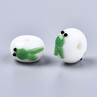 Handmade Bumpy Lampwork Beads LAMP-S194-004C-1