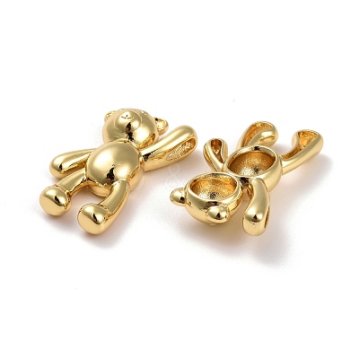 Brass Pendants KK-K258-18G-RS-1