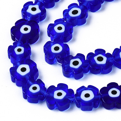 Handmade Lampwork Beads Strands LAMP-N023-002A-02-1