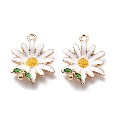 Alloy Enamel Pendants FIND-H016-01G-04-1
