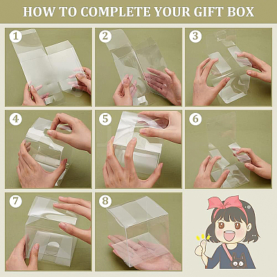 Foldable Transparent PVC Boxes CON-BC0005-77E-1