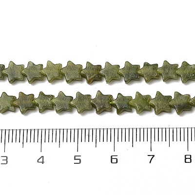 Natural Chinese Jade Southern Jade Beads Strands G-H087-C04-01-1