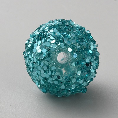 Opaque Acrylic Glitter Beads LS-FIND-CJC0010-111A-23-1