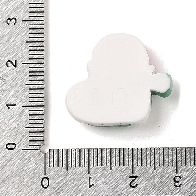 Animal Christmas Socking Theme Opaque Resin Decoden Cabochons RESI-S397-03F-1