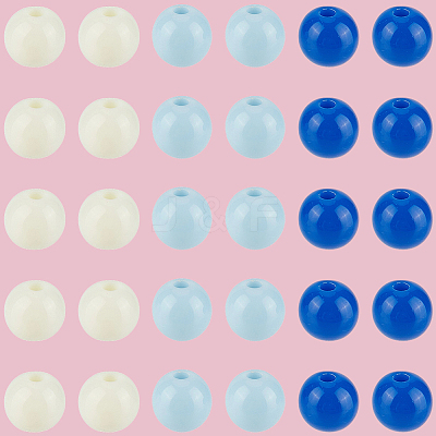 Opaque Acrylic Beads SACR-PA0001-04A-04-1