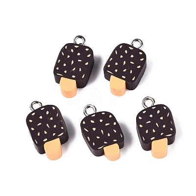 Handmade Polymer Clay Pendants CLAY-Q253-07P-1
