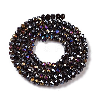 Baking Electroplate Glass Beads Strands LS-DGLA-A039-J2MM-B20-1